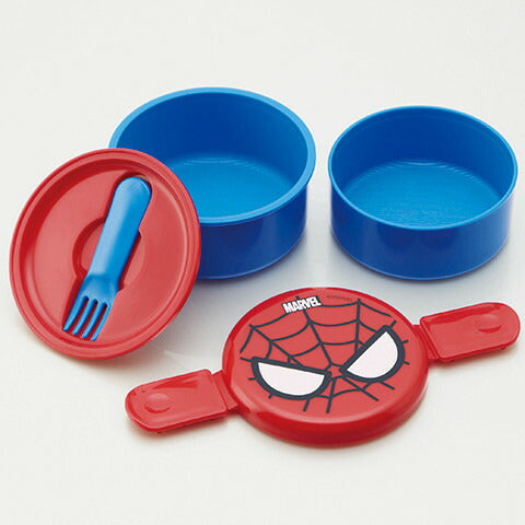 Spiderman Round Two Tier Lunch Bowl (500mL)