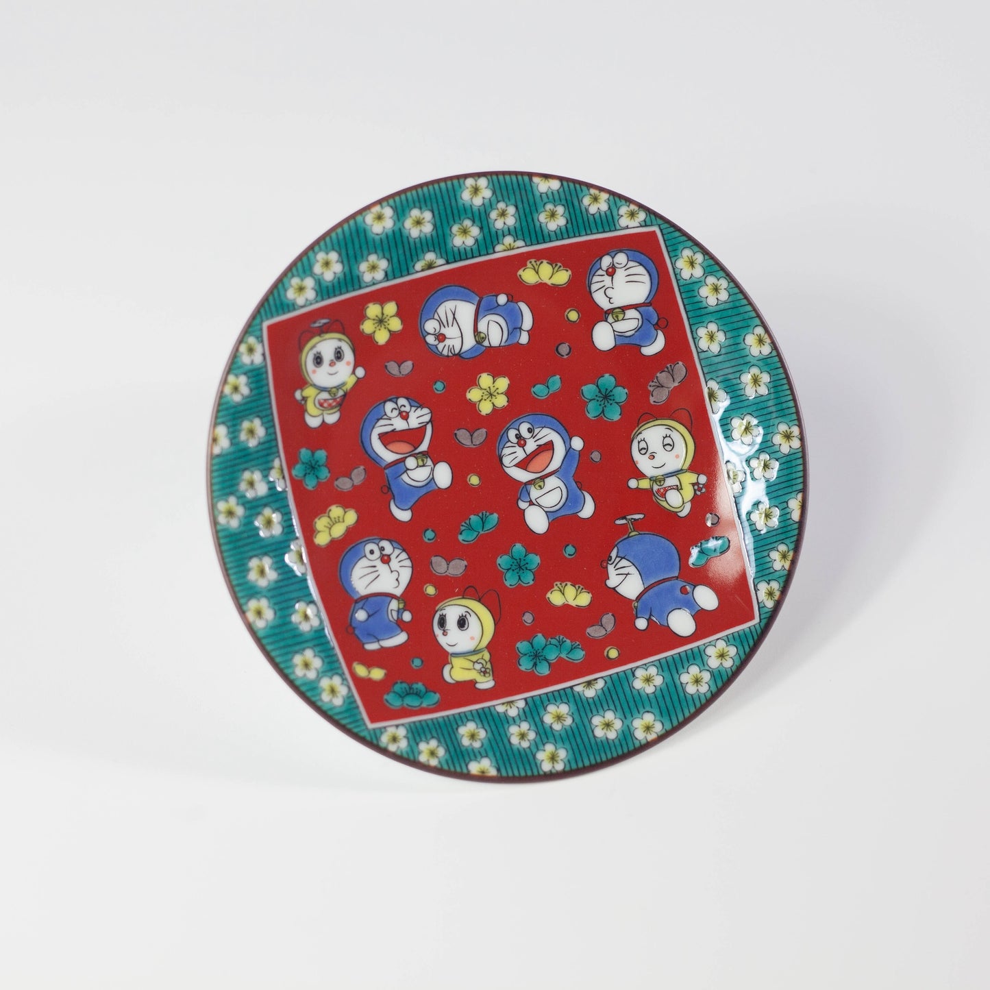 Doraemon Kutani Ware Small Plate