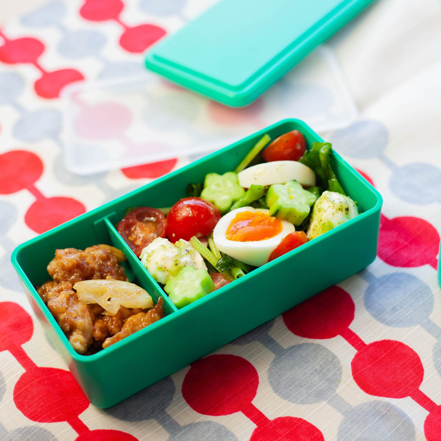 Gel-Cool rechteckige Bento-Box | Mojito Grün (500 ml)