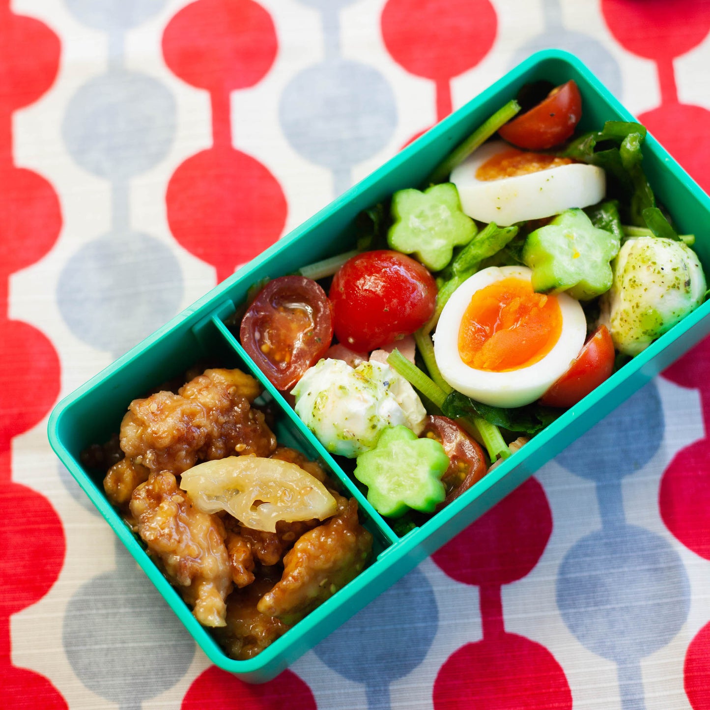 Gel-Cool rechteckige Bento-Box | Mojito Grün (500 ml)