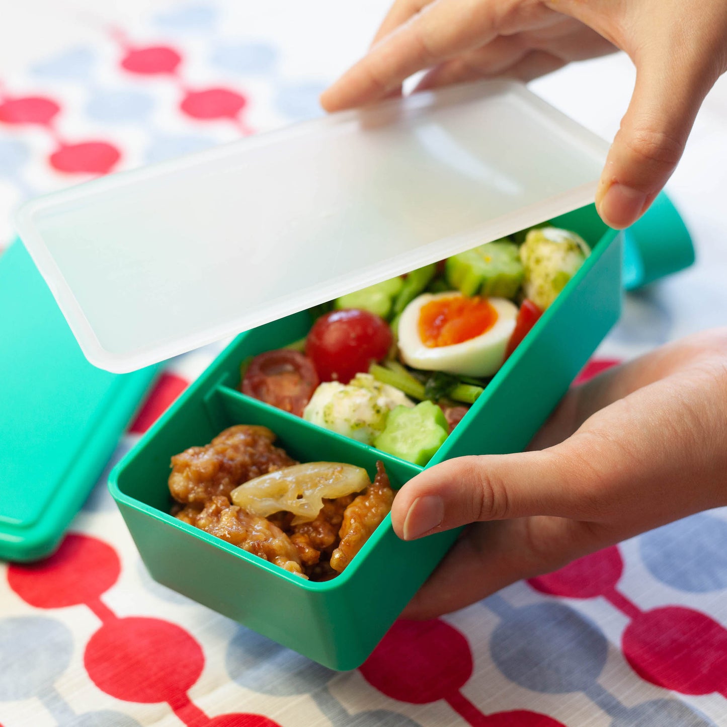 Gel-Cool rechteckige Bento-Box | Mojito Grün (500 ml)