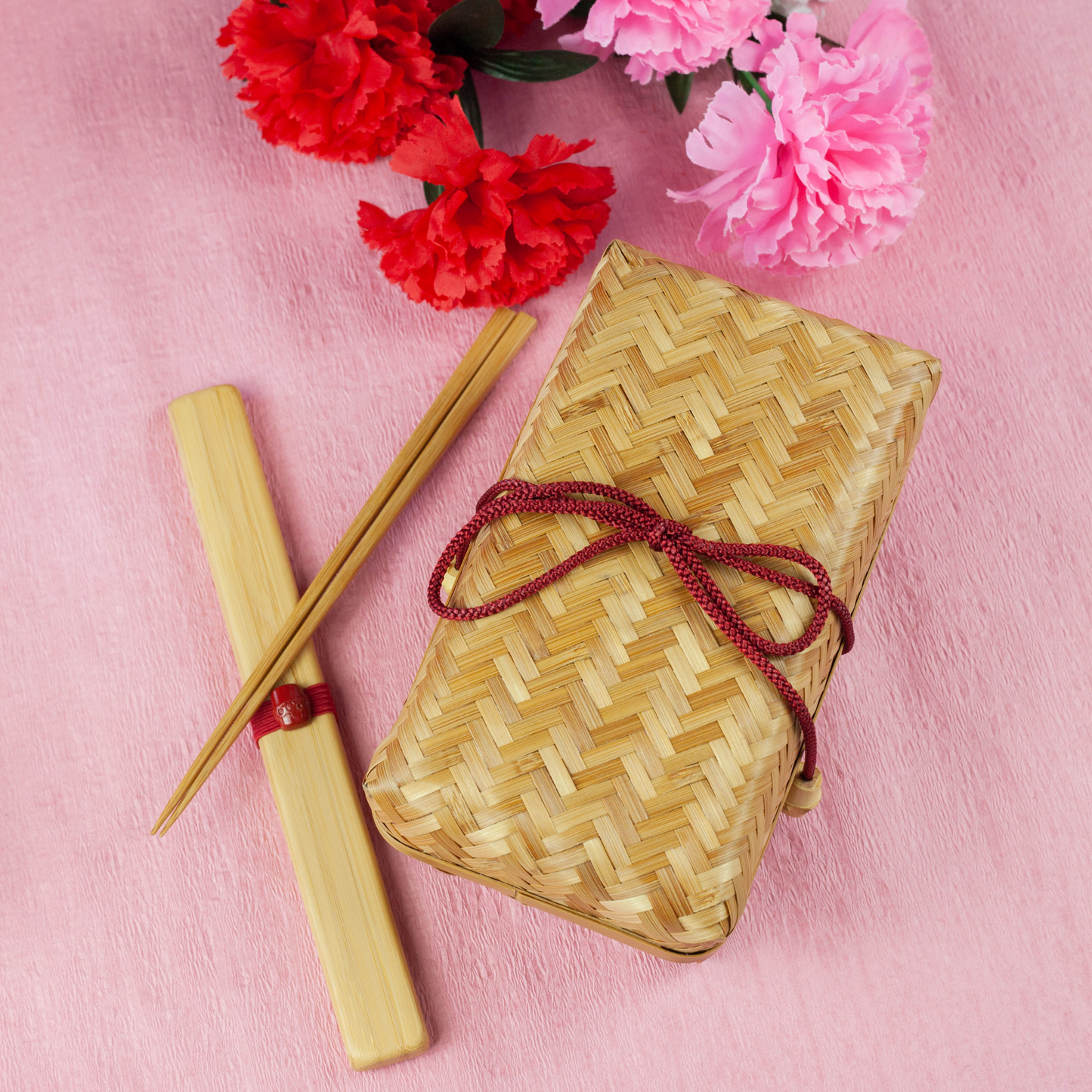 Woven Bamboo Bento Box