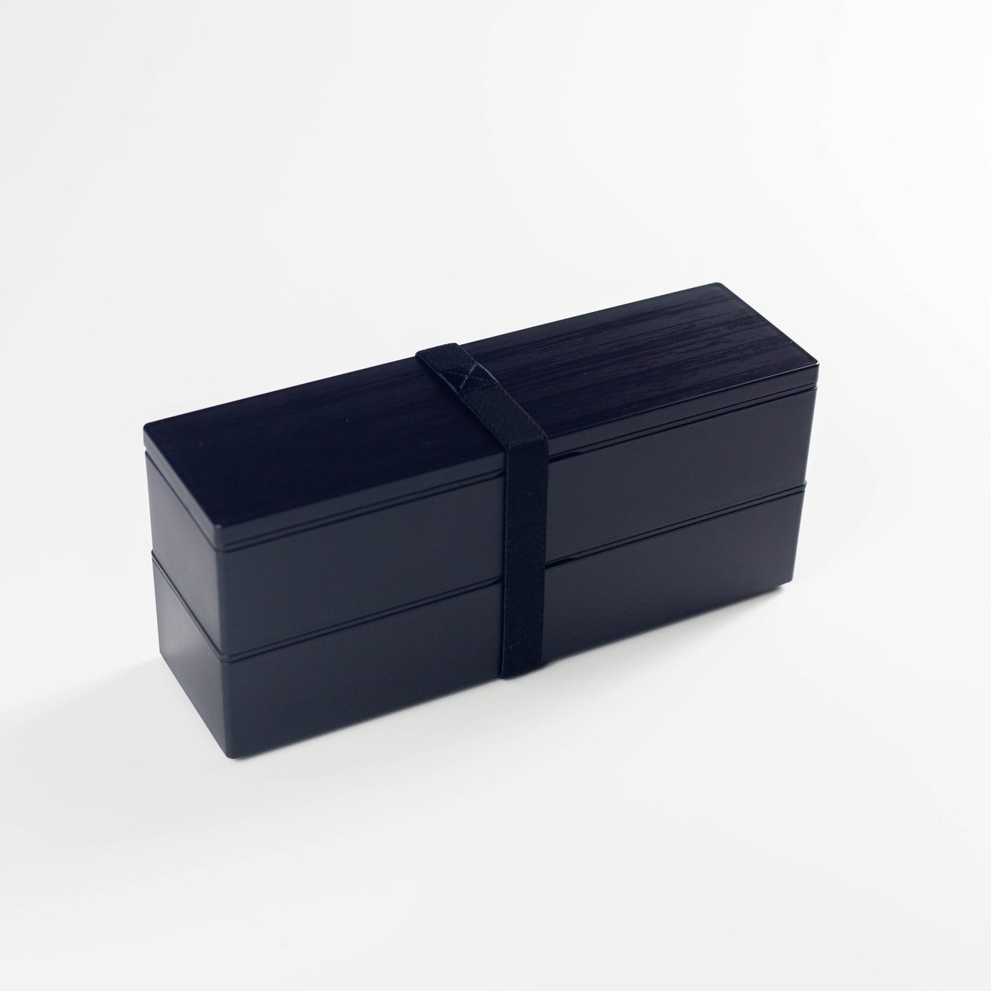 Two-tier Wood Style Bento Box | Long, 840mL
