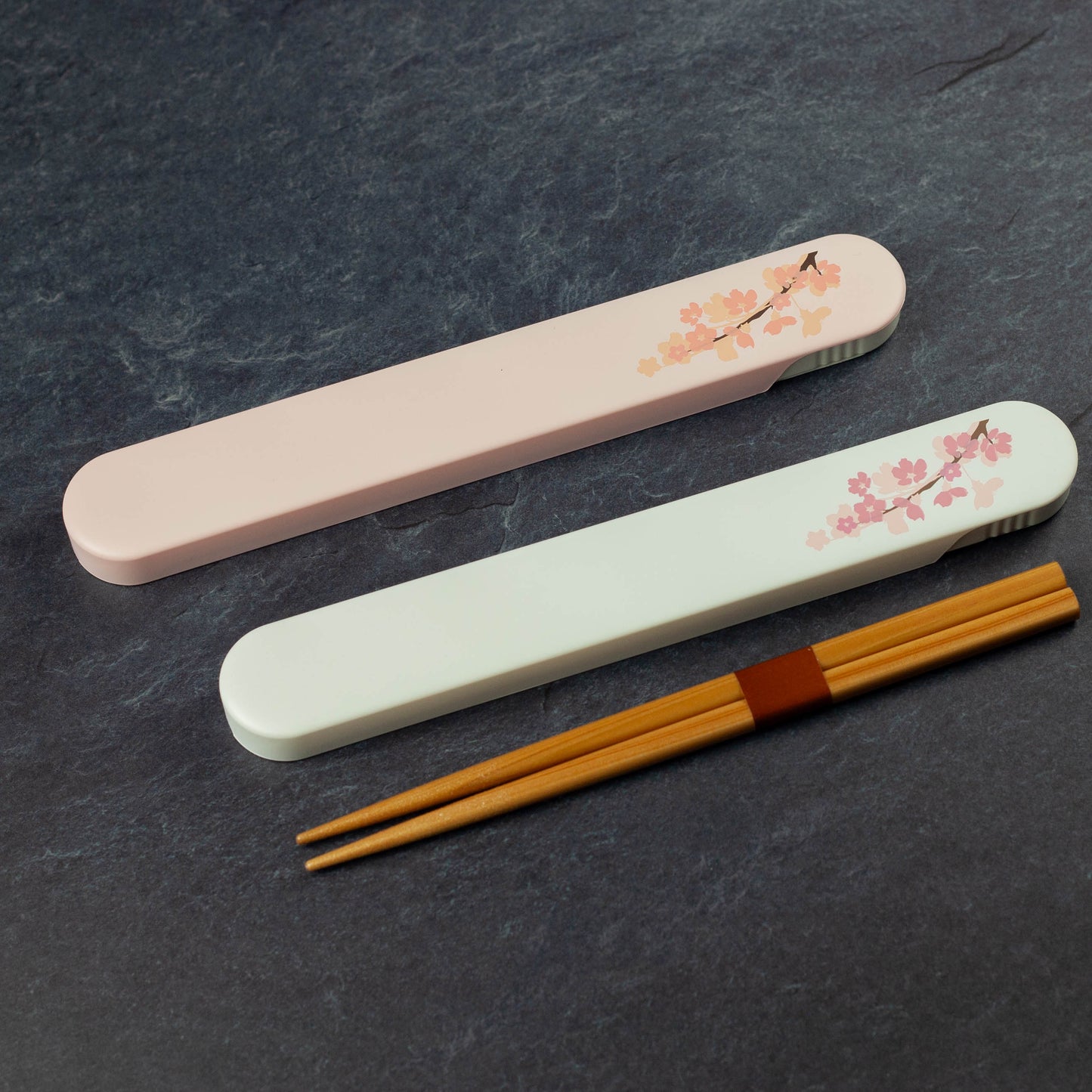 Juego de palillos Sakura | Blanco
