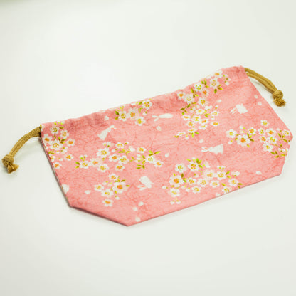 Sakura Rabbit Bento Bag | Pink