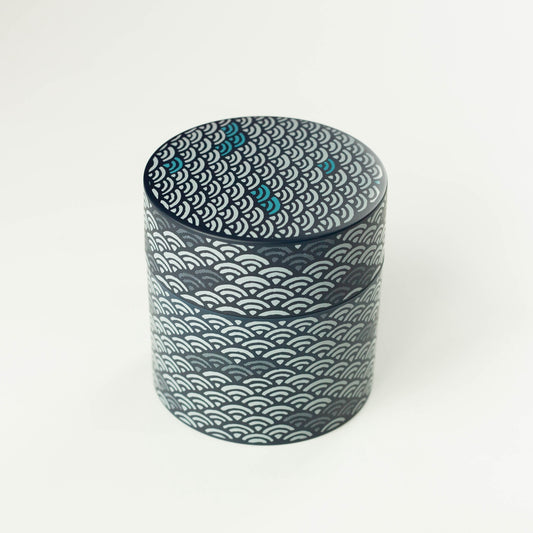 Seigaiha Navy Tea Canister | Small (350mL)