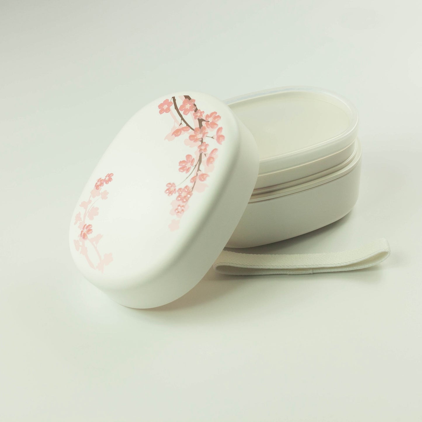 Bento compacto Sakura | Blanco (390 ml)