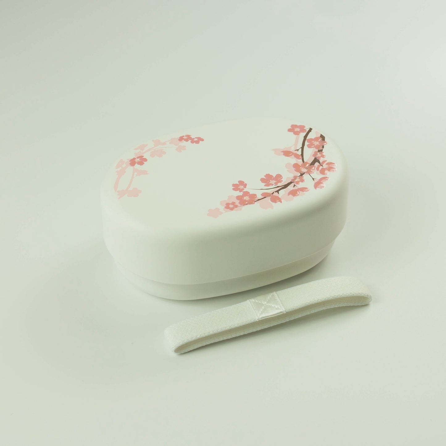 Bento compacto Sakura | Blanco (390 ml)