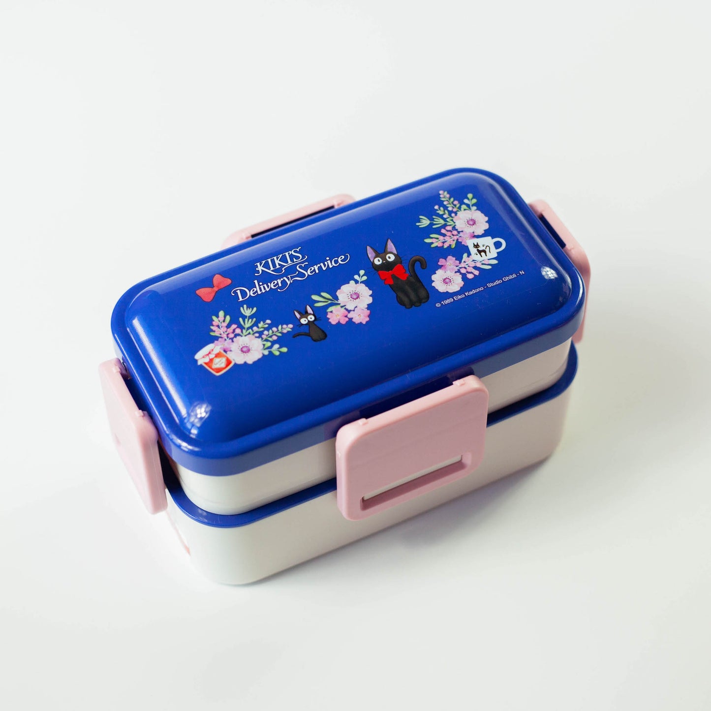 Jiji and Flowers Two-Tier Bento Box | 600mL