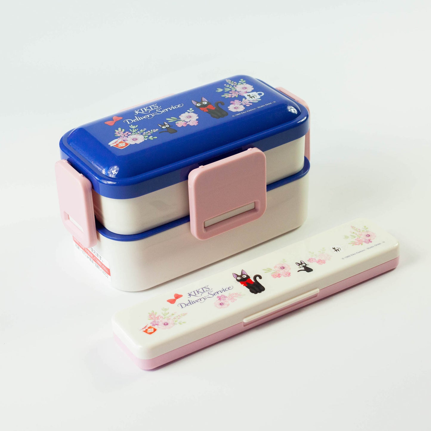 Jiji and Flowers Two-Tier Bento Box | 600mL