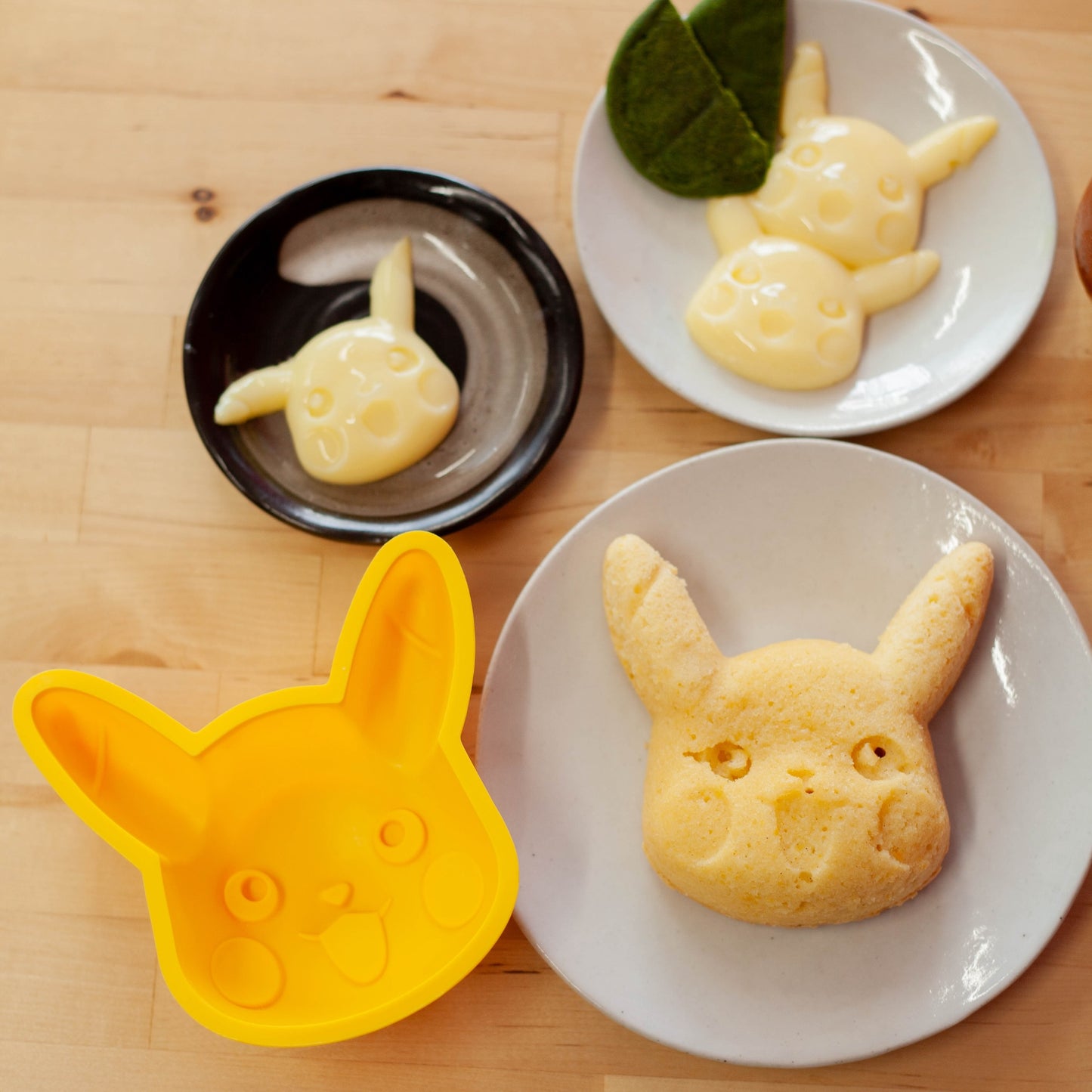 Pikachu Silicone Cake Mold (4 piece set)