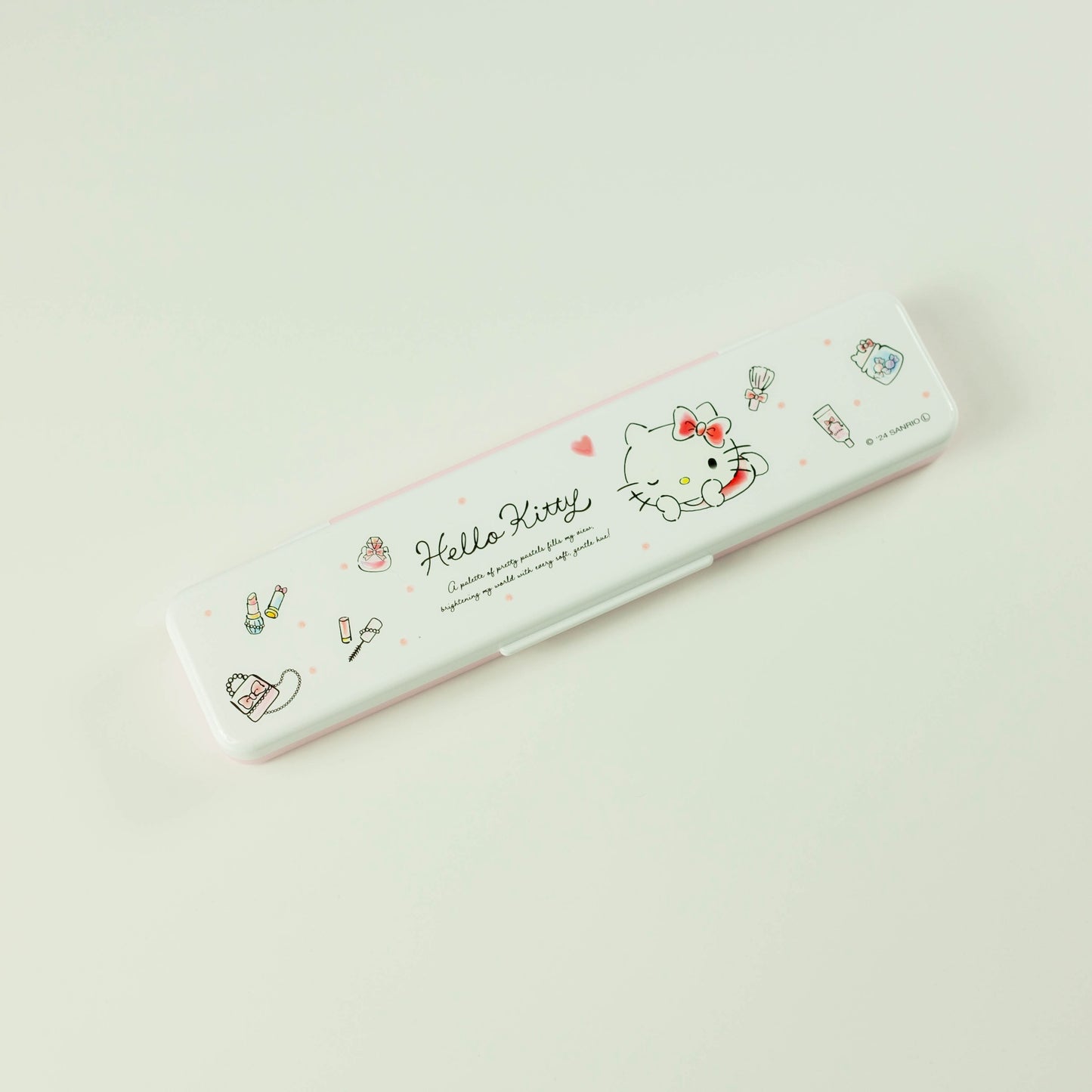 Hello Kitty Water Colors Chopsticks and Spoon Set