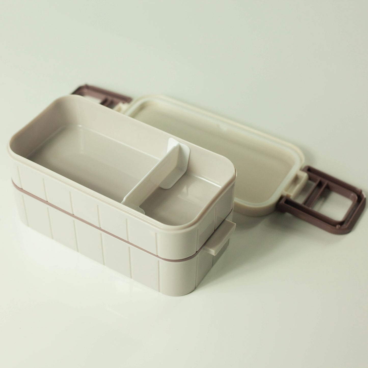 Caja Bento de dos niveles Rirakkuma | 600ml