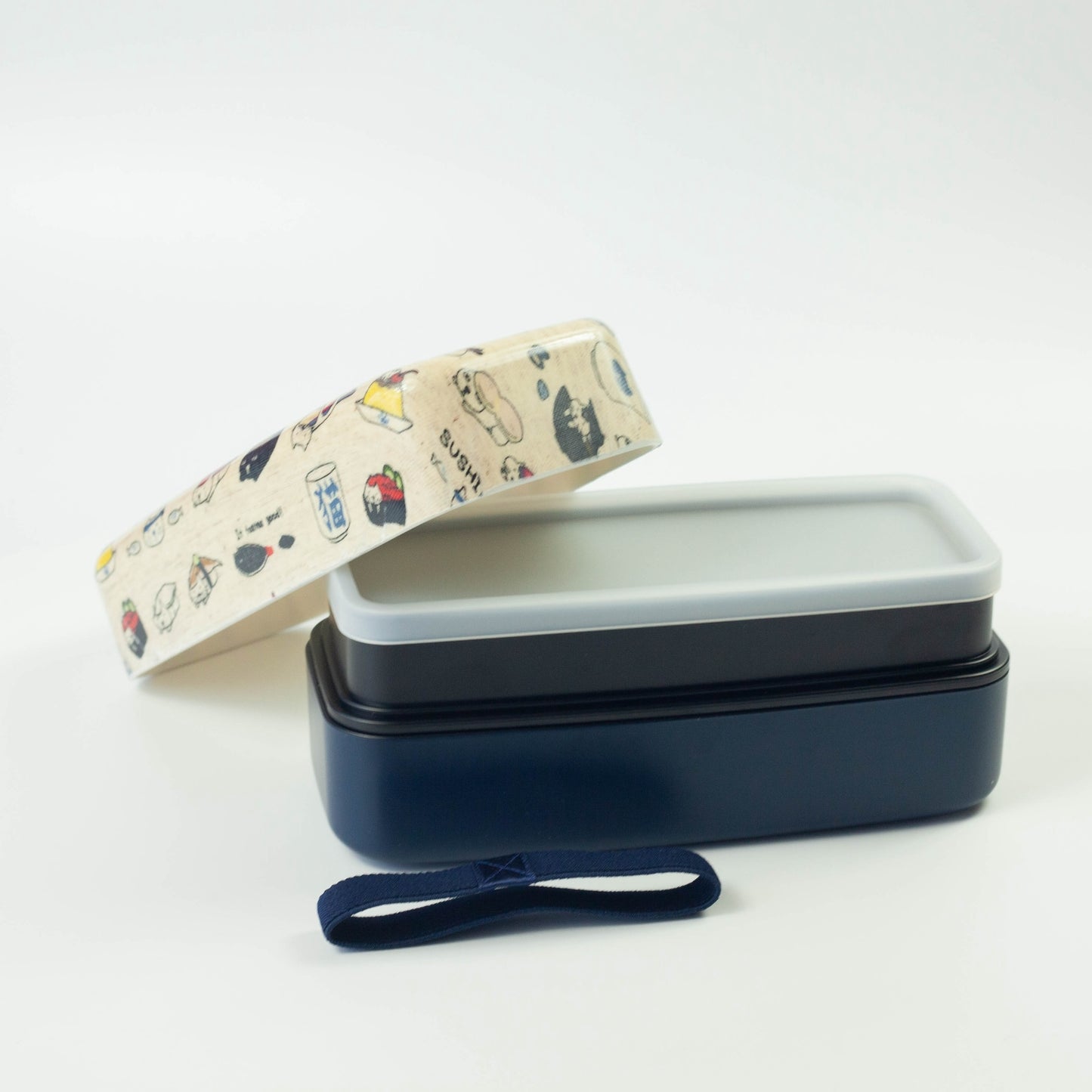 Original zweistöckige Bento-Box | Sushi Neko (950 ml)