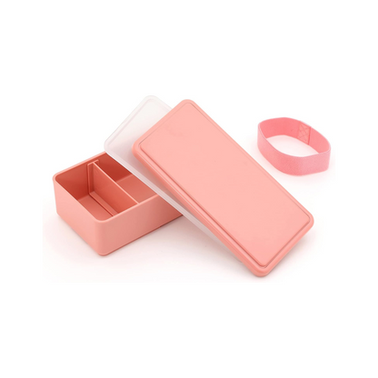 Gel-Cool Rectangle Bento Box | Macaron Pink (500mL)