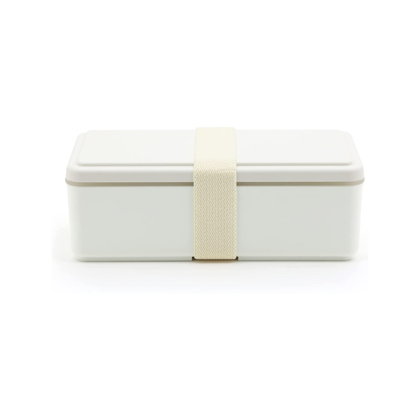 Gel-Cool Rectangle Bento Box | Milk White (500mL)