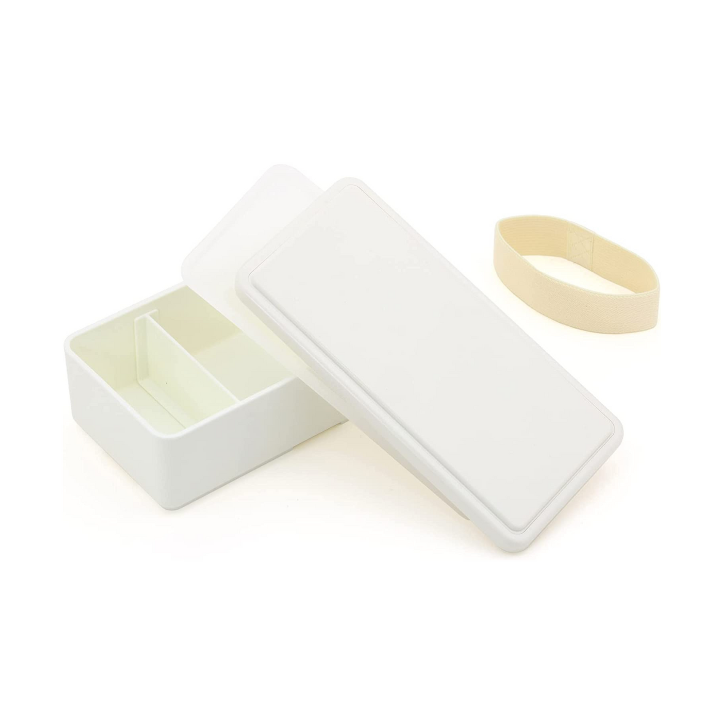Gel-Cool rechteckige Bento-Box | Milchweiß (500 ml)