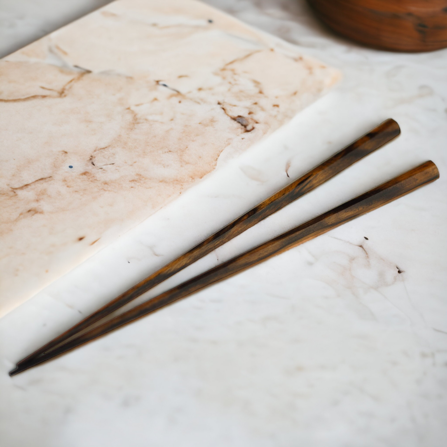 Miyama Octagon Chopsticks 34 | Kurokaki