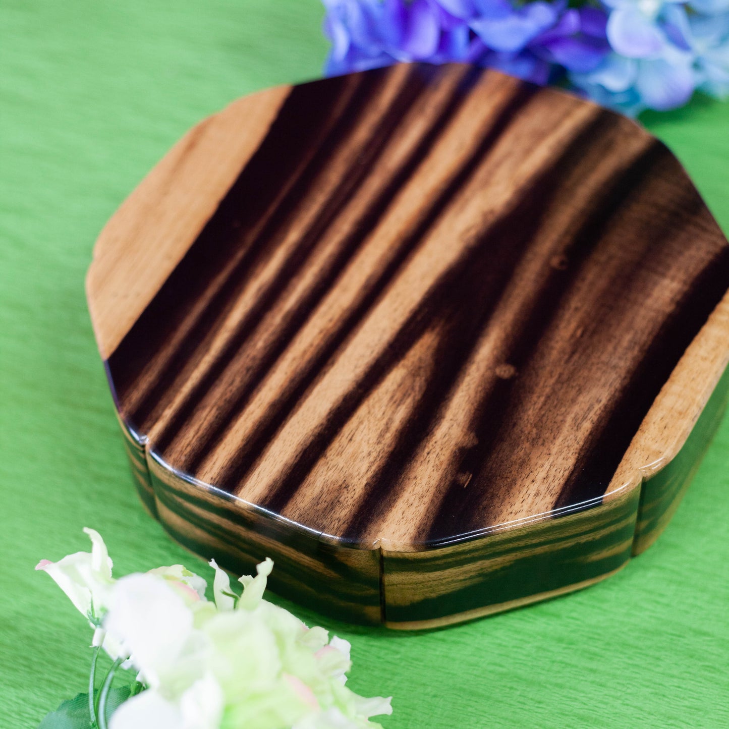Bento octogonal Miyama 280 | kurokaki