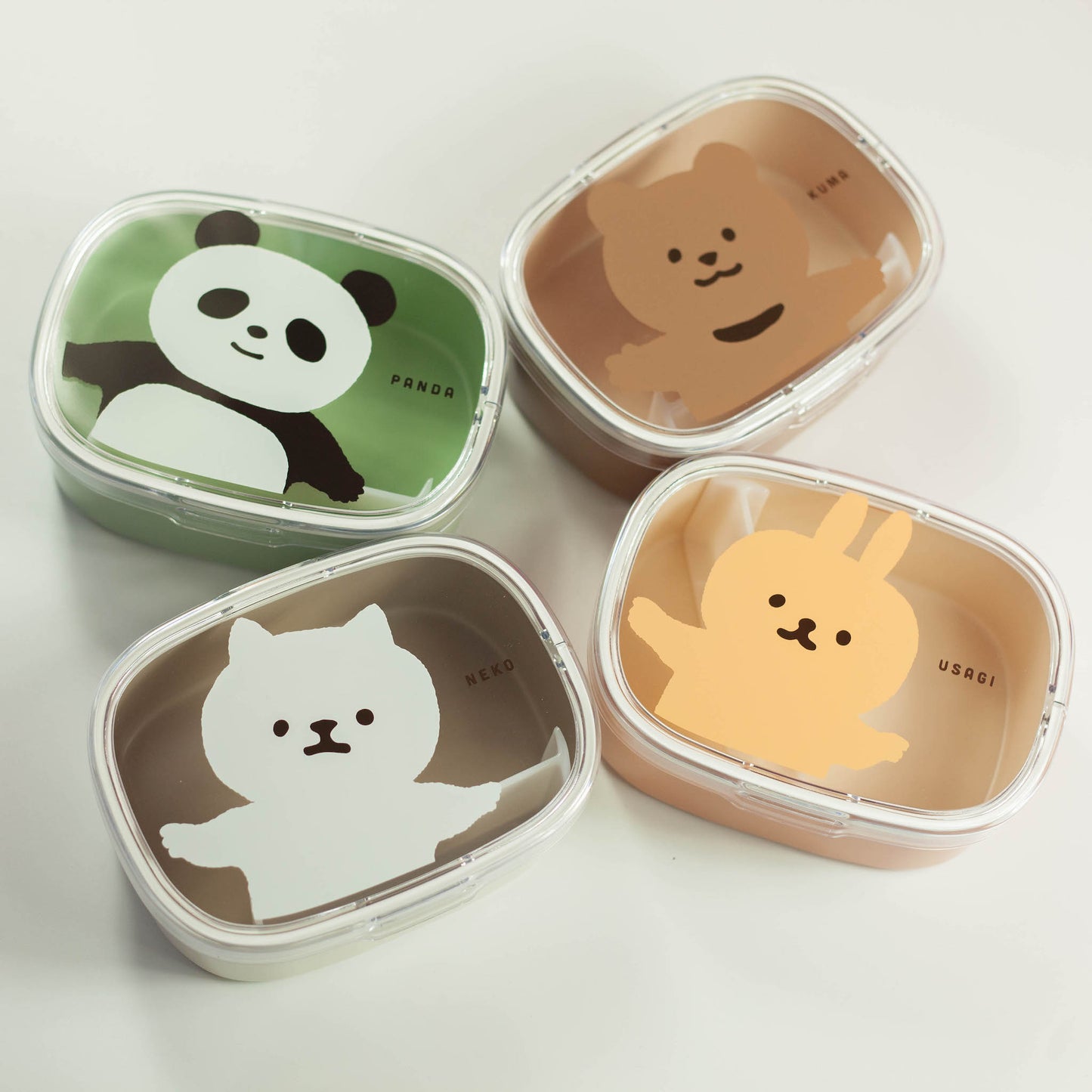 Animal Friends Bento Box 600mL | Kuma (Bear)