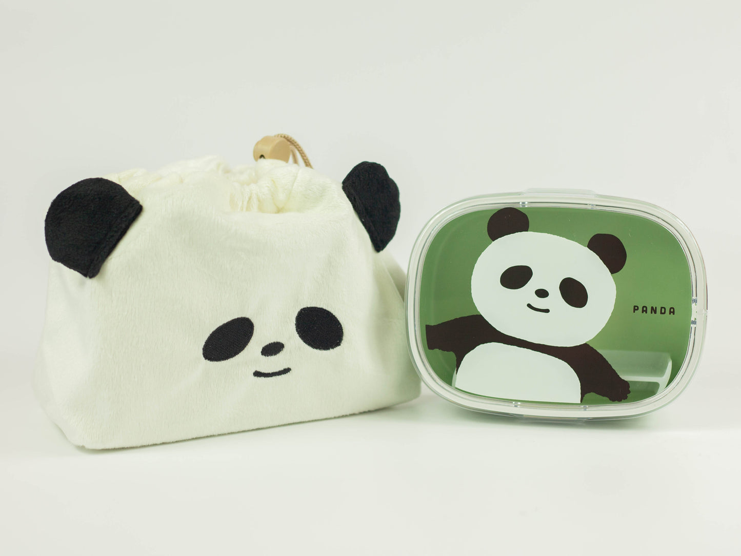 Animal Friends Bento Box 600mL | Panda