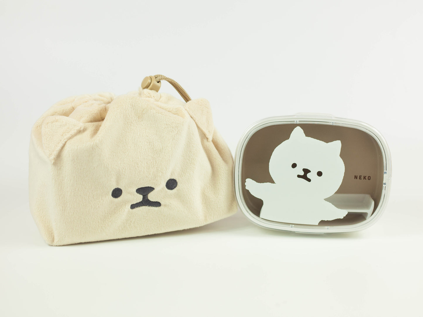 Animal Friends Bento Box 600mL | Neko (Cat)