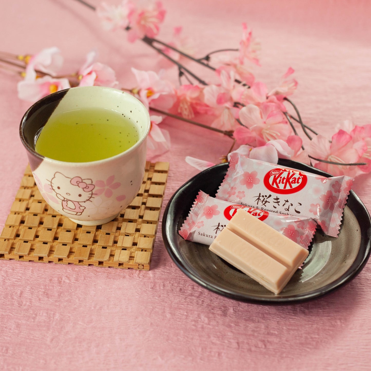 Hello Kitty Mino-yaki Sakura Japanische Teetasse