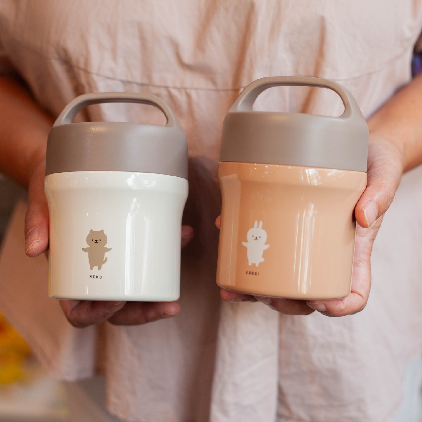 Animal Friends Soup Pot 320mL | Neko (Cat)
