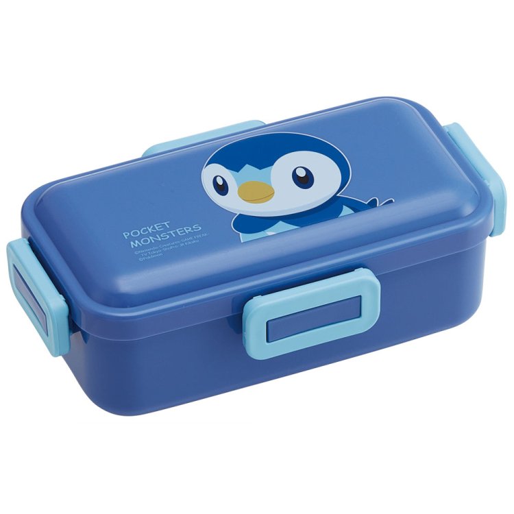 Skater Pokemon Antibacterial Dishwasher Compatible Fluffy Lunch Box Piplup
