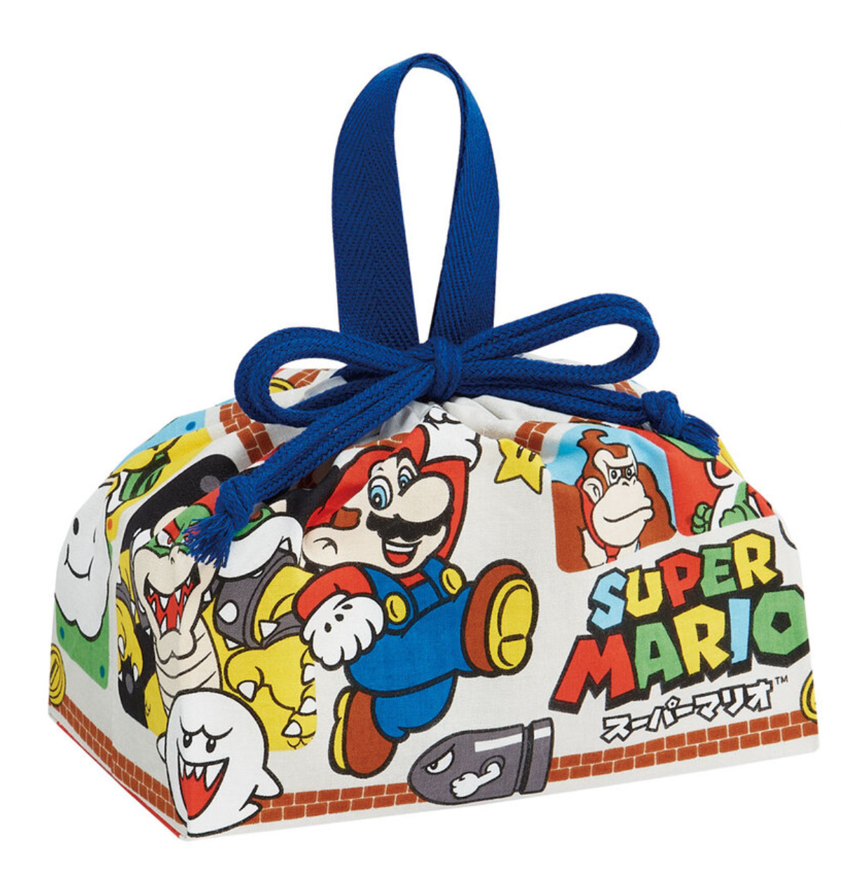 Super Mario Drawstring Lunch Bag