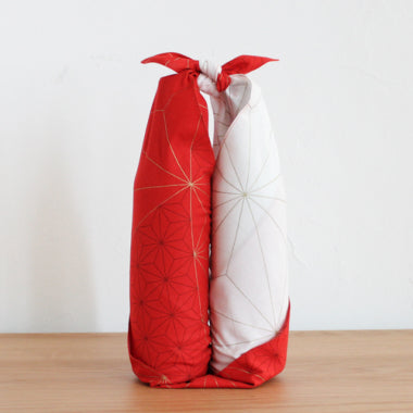 Asanoha Furoshiki 70cm | Red