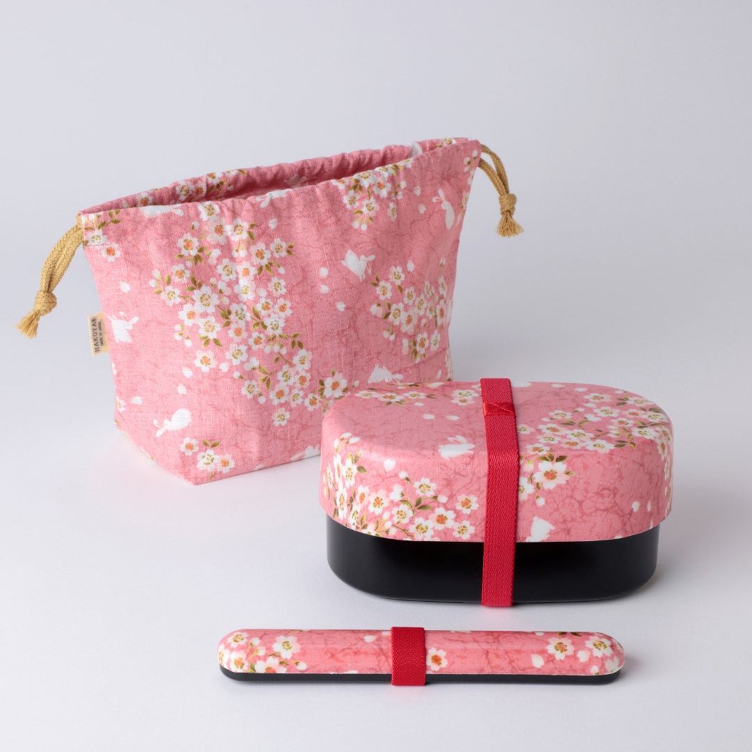 Sakura Rabbit Bento Bundle | Pink