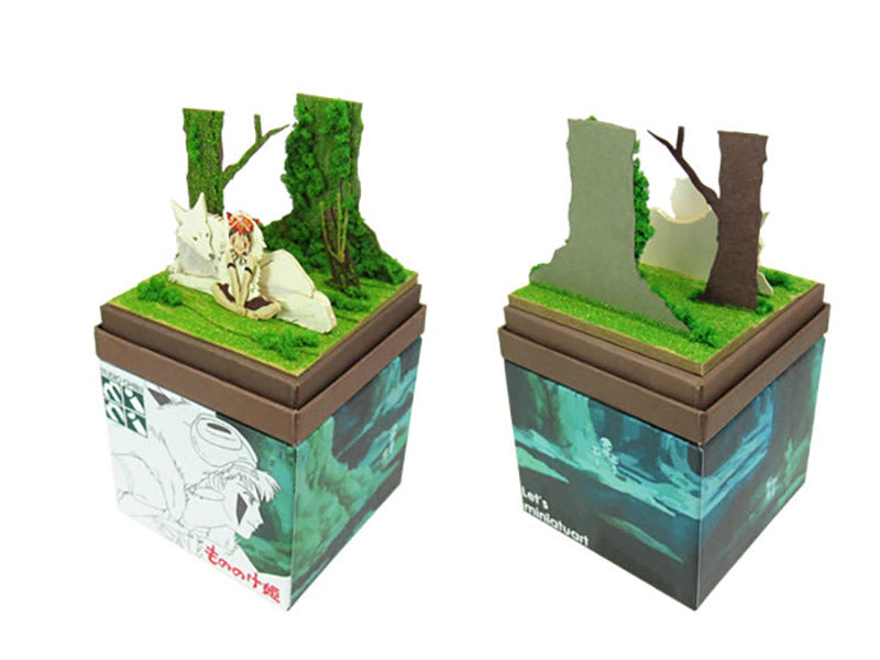 Miniatuart | Princess Mononoke: San and the Wolf by Sankei - Bento&co Japanese Bento Lunch Boxes and Kitchenware Specialists