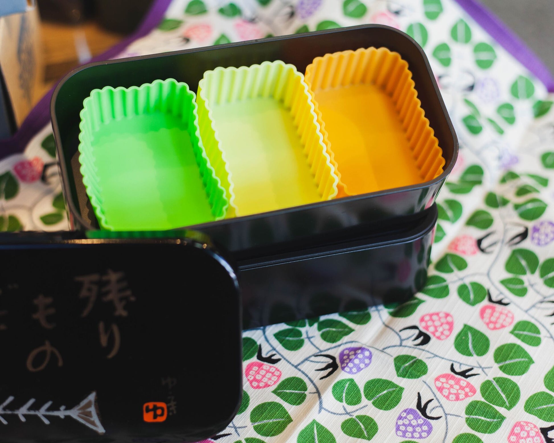 Silicone Rectangle Cup | Orange by Hakoya - Bento&co Japanese Bento Lunch Boxes and Kitchenware Specialists