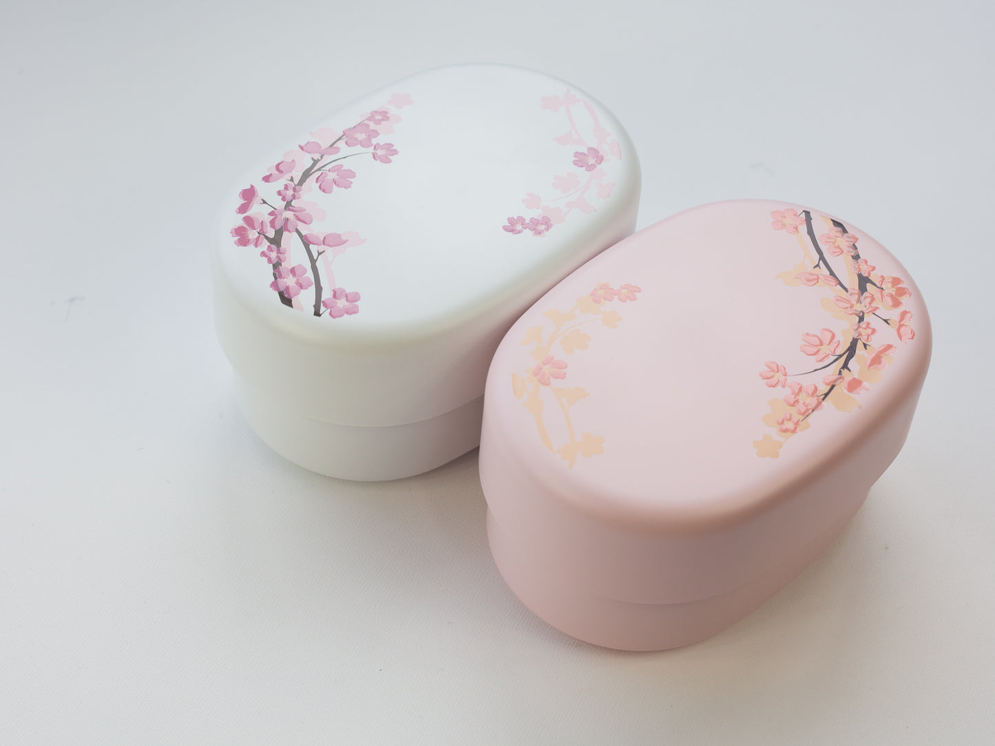Bento compacto Sakura | Blanco (390 ml)