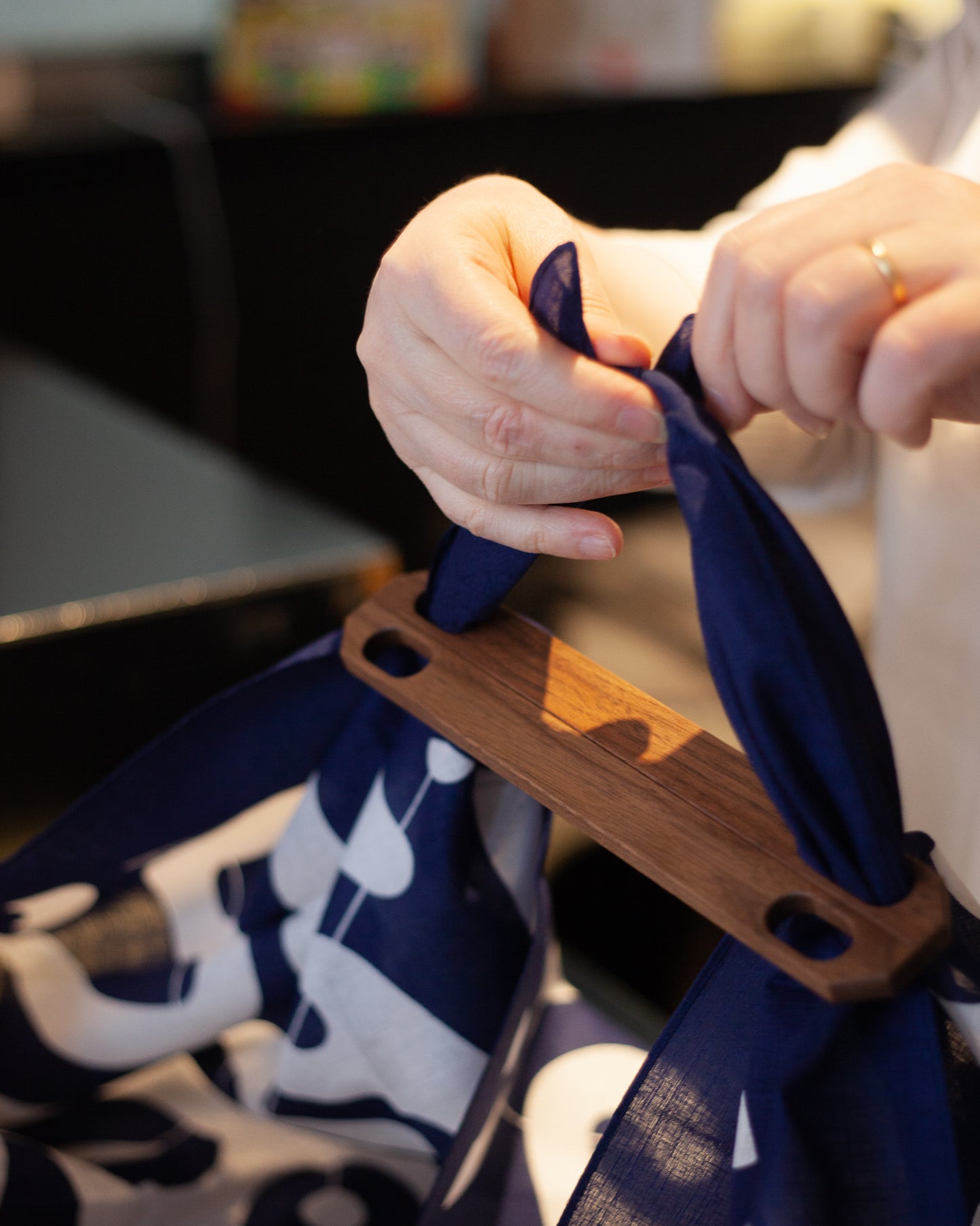 Furoshiki Patchin (Bag Handle) | Oak