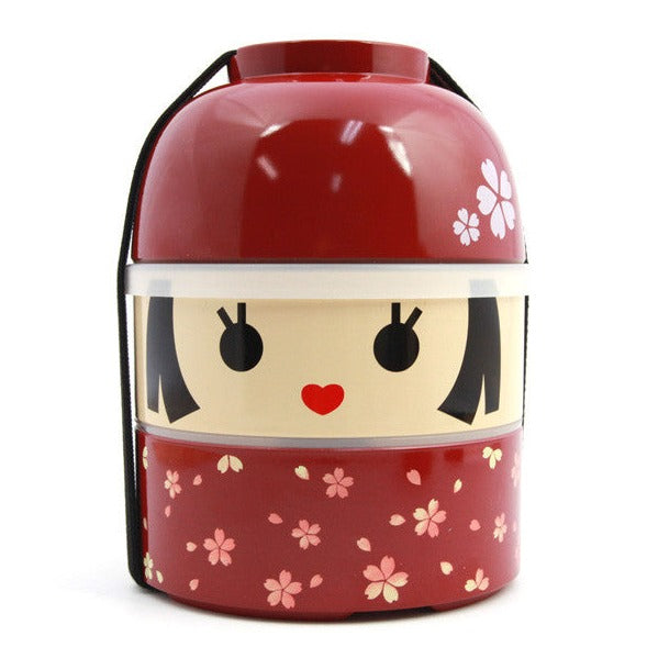 Kokeshi Bento Hanako Big by Hakoya - Bento&co Japanese Bento Lunch Boxes and Kitchenware Specialists