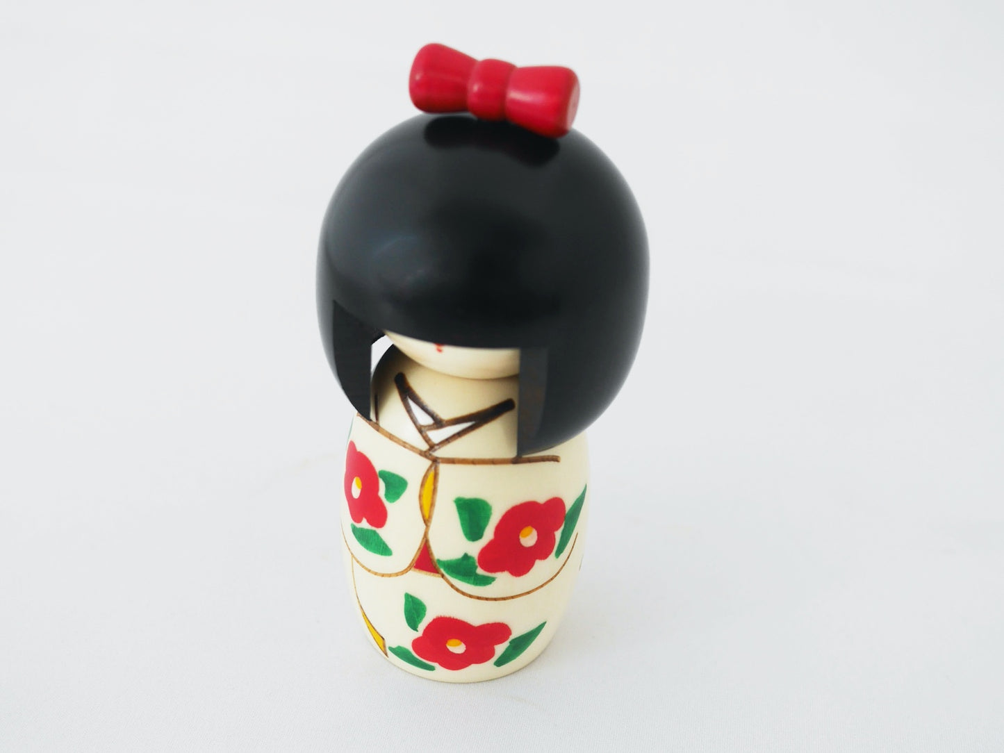 Kokeshi Wood Doll | Ribbon