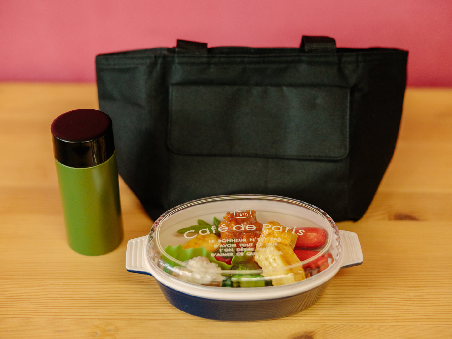 Cool Lunch Bag Black - Bento&co