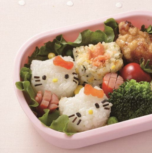 Hello Kitty Onigiri Mold Set