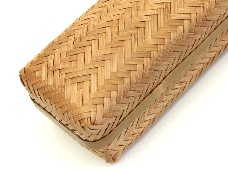 Weaved Bamboo Bento Box | Long by Yamaki - Bento&co Japanese Bento Lunch Boxes and Kitchenware Specialists