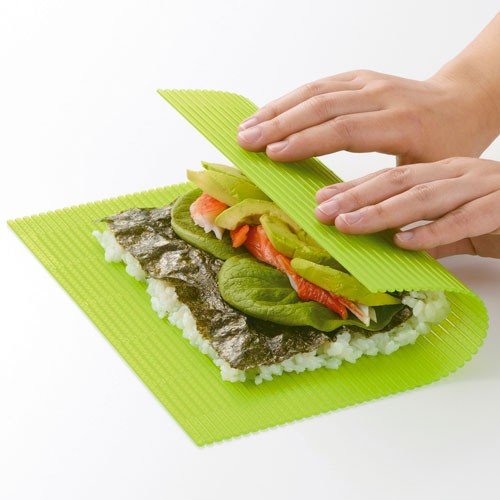 Japanese Plastic Nonstick Surface Sushi Mat Roll Mat Makisu Sushi Land