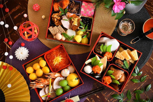 New Year's in Japan: Lucky Foods in Stackable Boxes