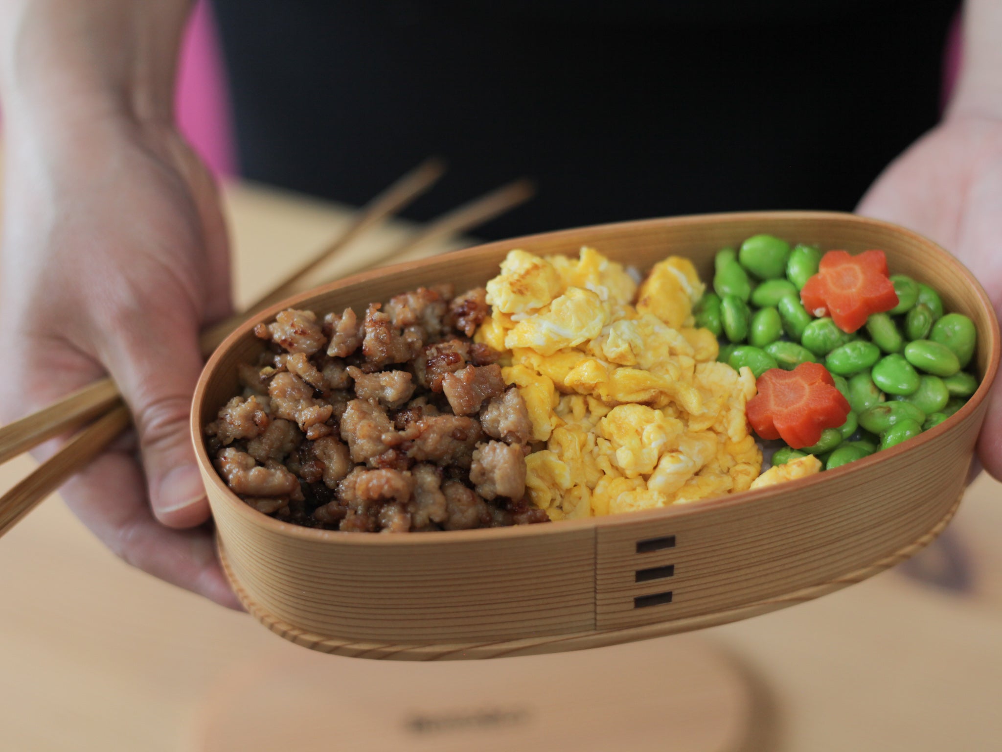 Bento Recipes: How to Make a Sanshoku Soboro Bento