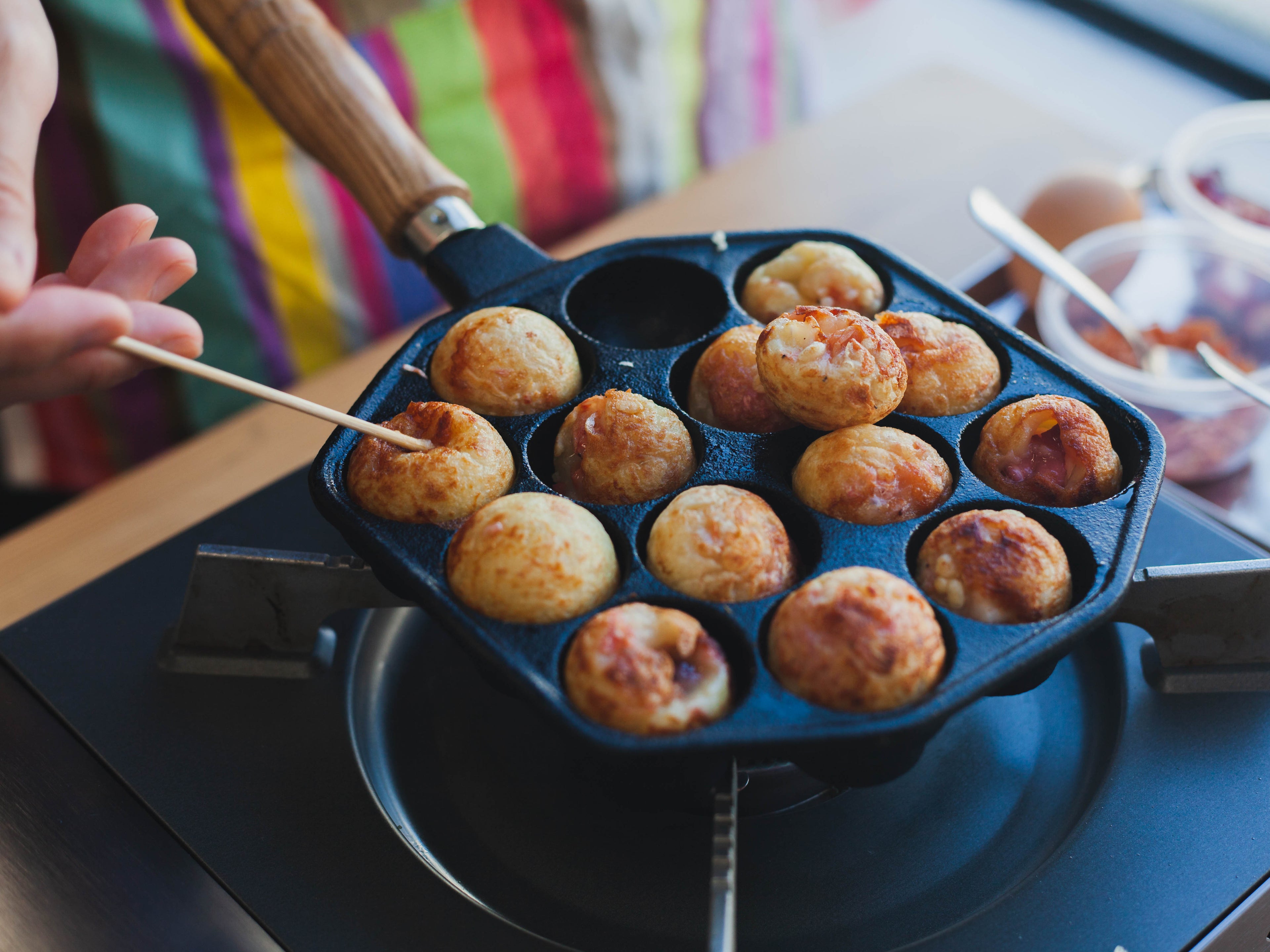 How to Make Takoyaki (Japanese Octopus Balls)