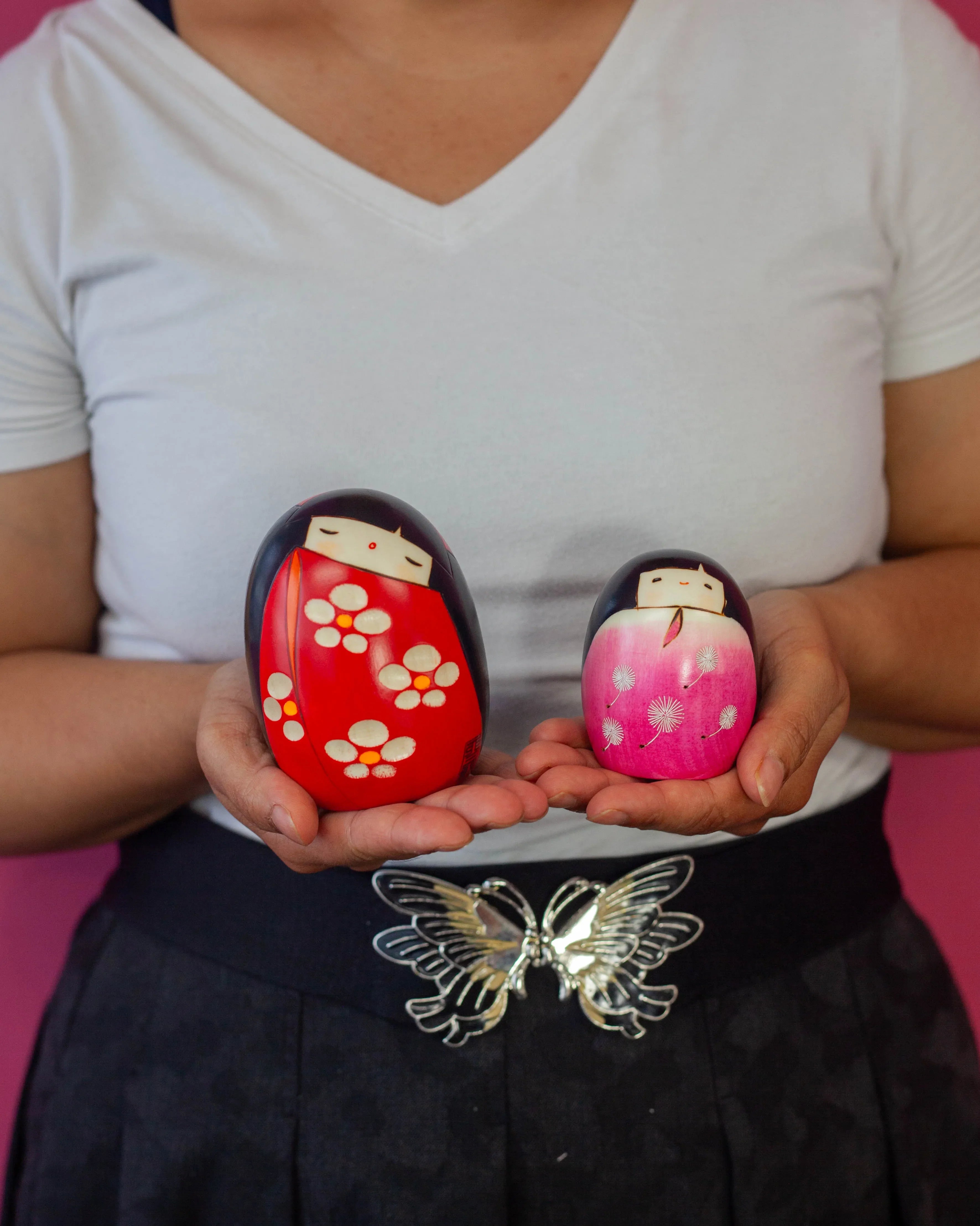 Kokeshi Wooden Doll Collection