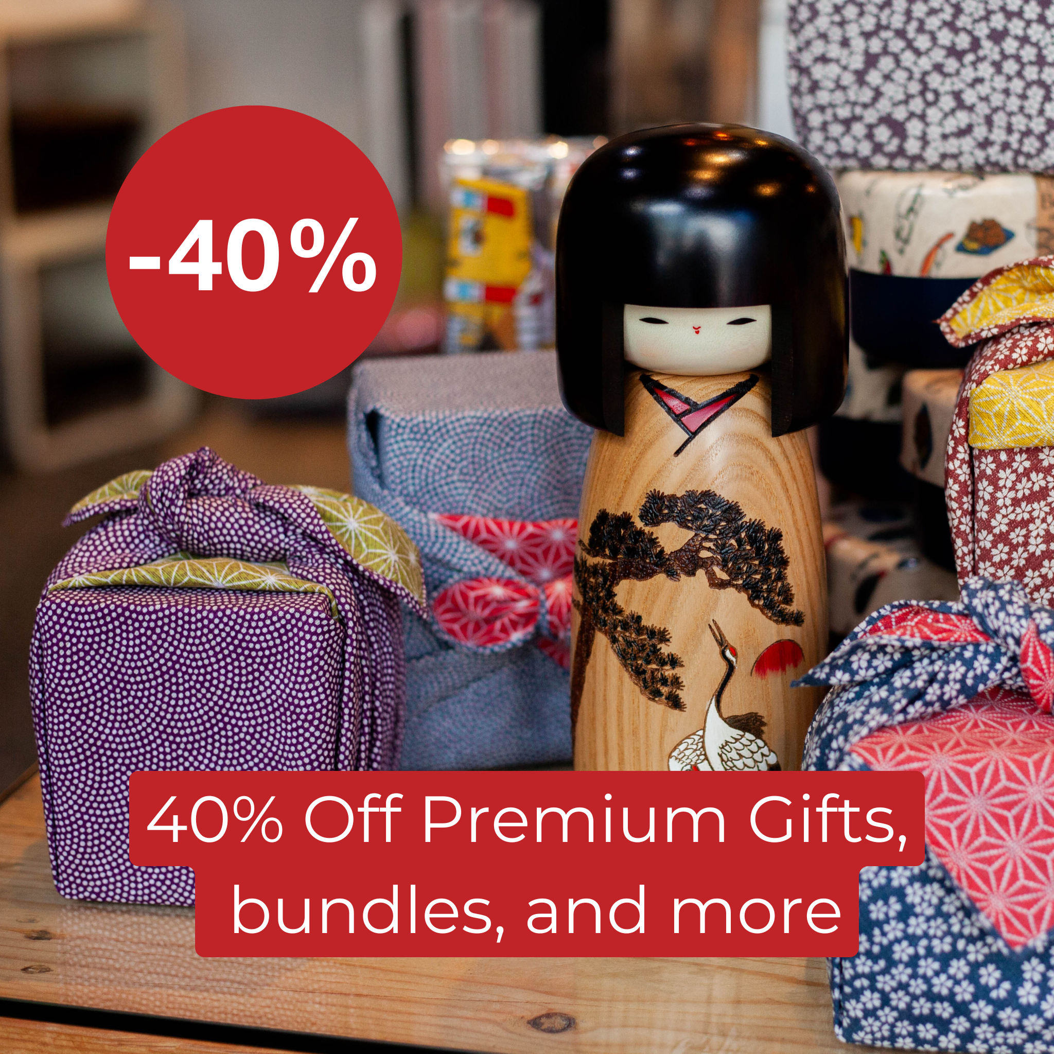 Black Friday - 40% Off Premium Japanese Gifts and Bundles