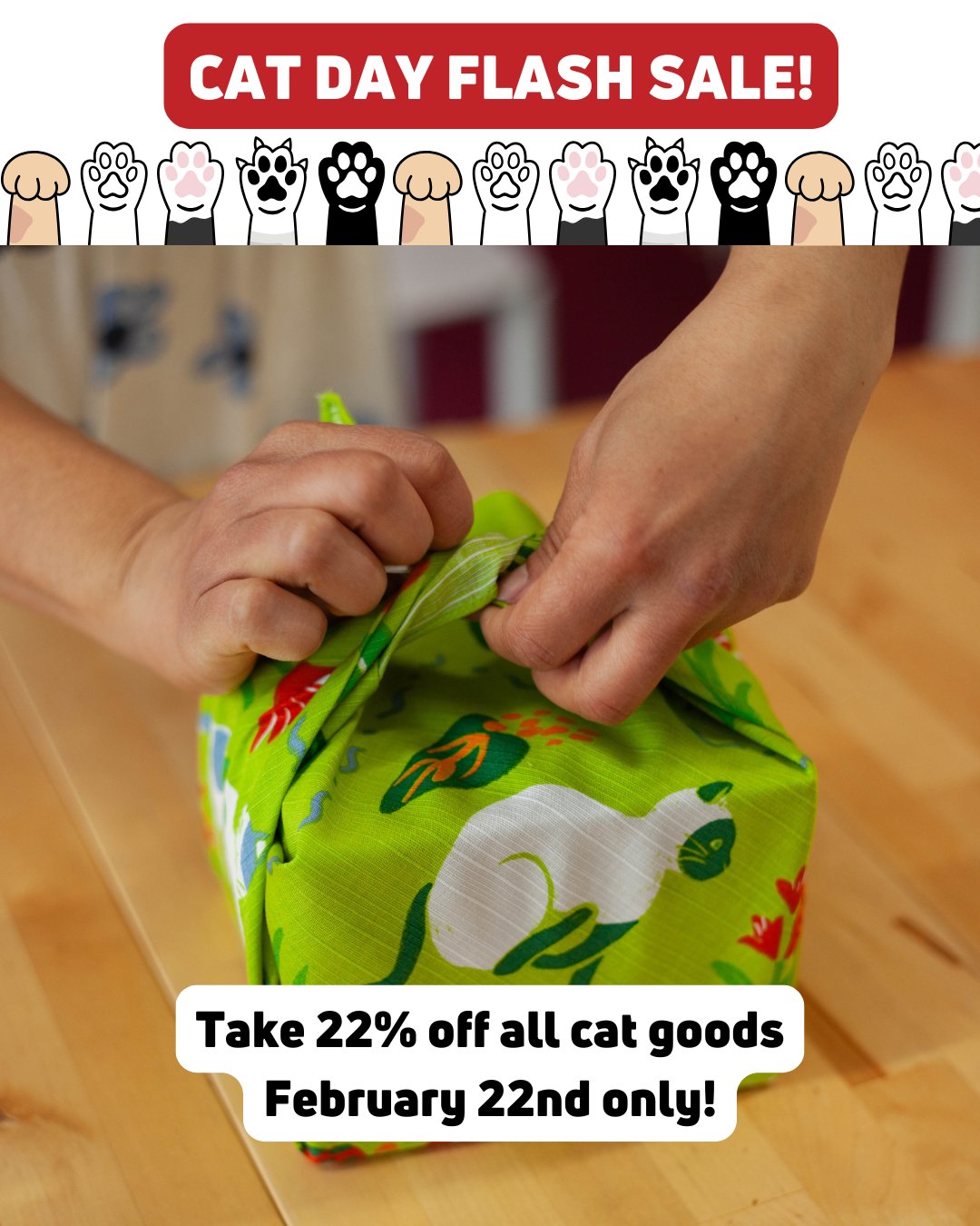 Cat Day Flash Sale