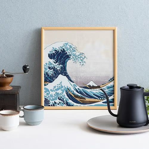 Arte Furoshiki 48cm | La gran ola frente a Kanagawa