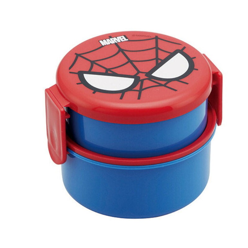 Spiderman Round Two Tier Lunch Bowl (500mL)